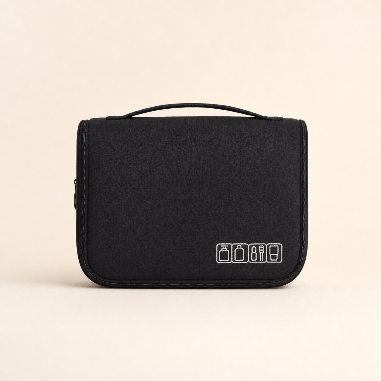Travel Wash Toiletry Organiser in Black