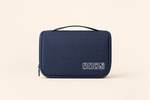 Travel Wash Toiletry Organiser in Blue
